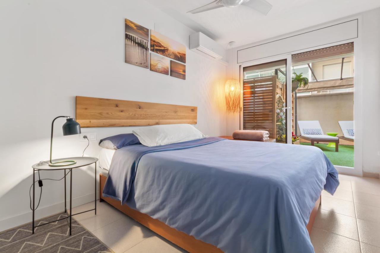 Apartment Big Privat Terrace Calafell Beach Free Parking Eksteriør billede