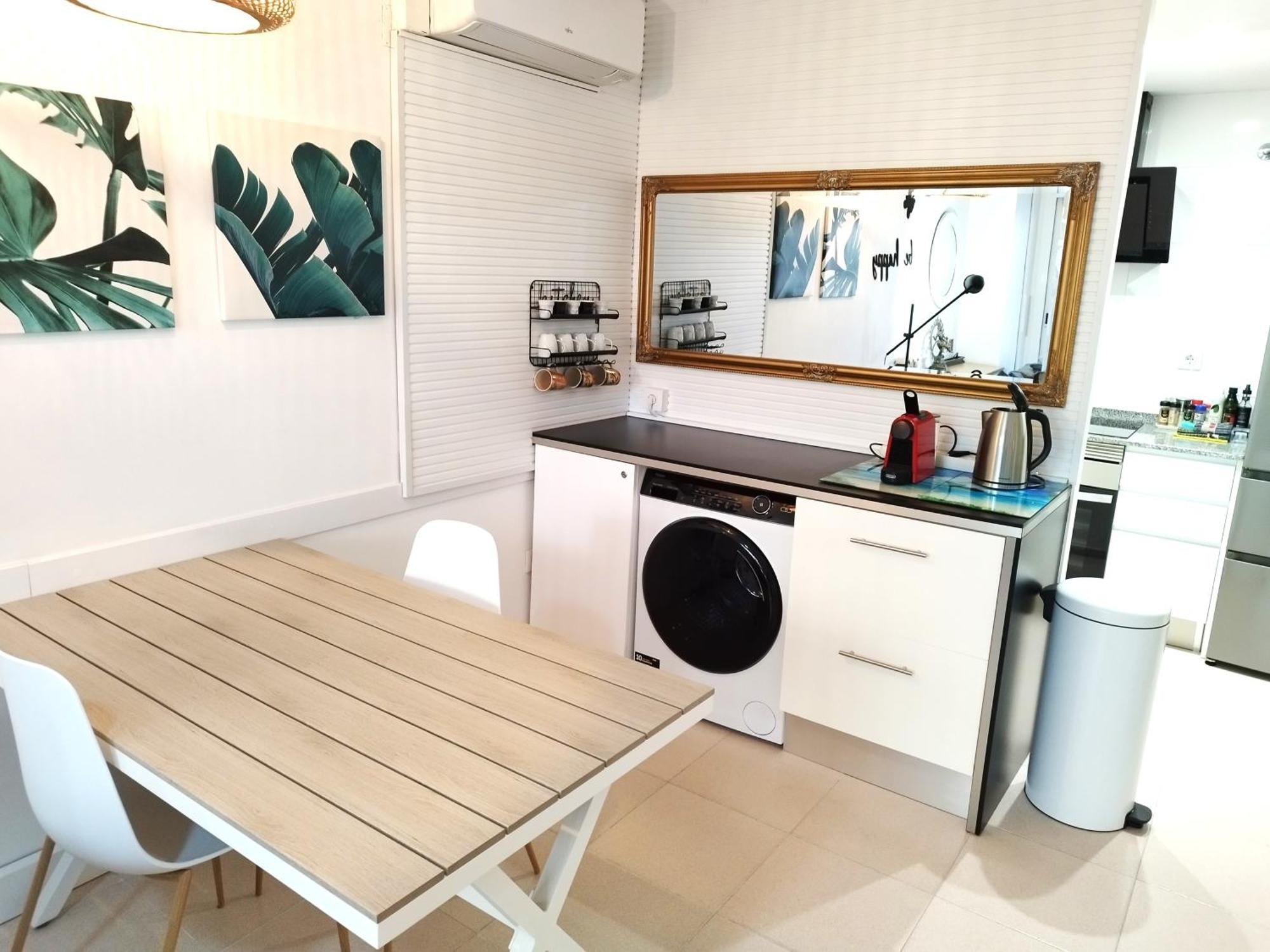 Apartment Big Privat Terrace Calafell Beach Free Parking Eksteriør billede