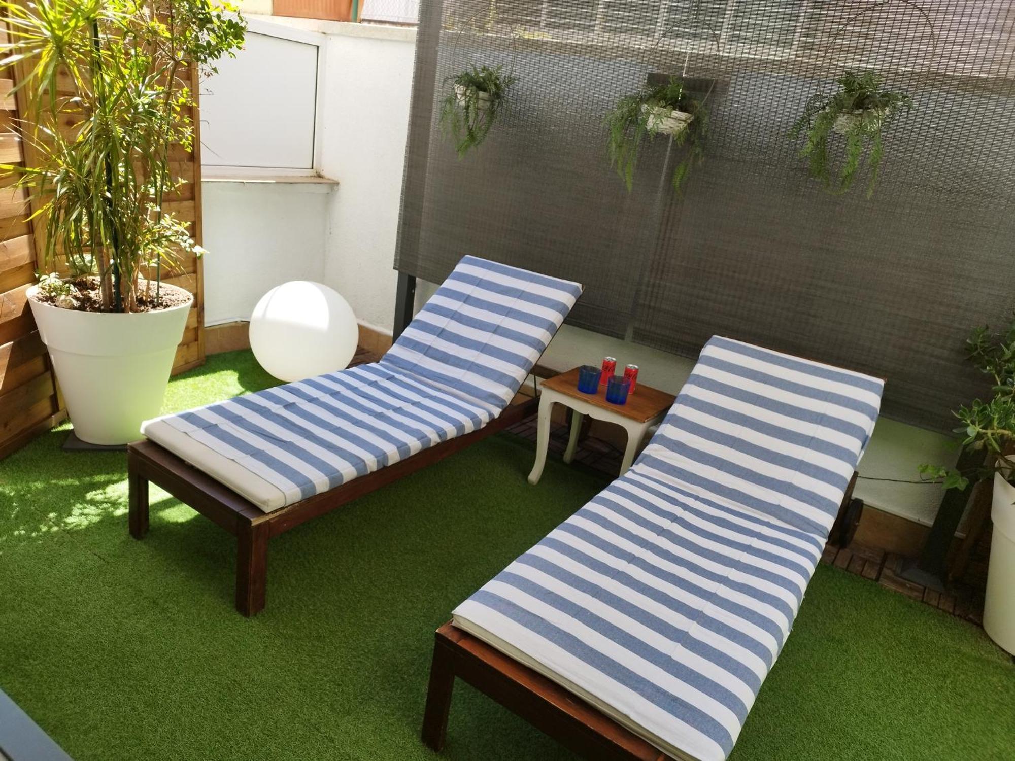 Apartment Big Privat Terrace Calafell Beach Free Parking Eksteriør billede