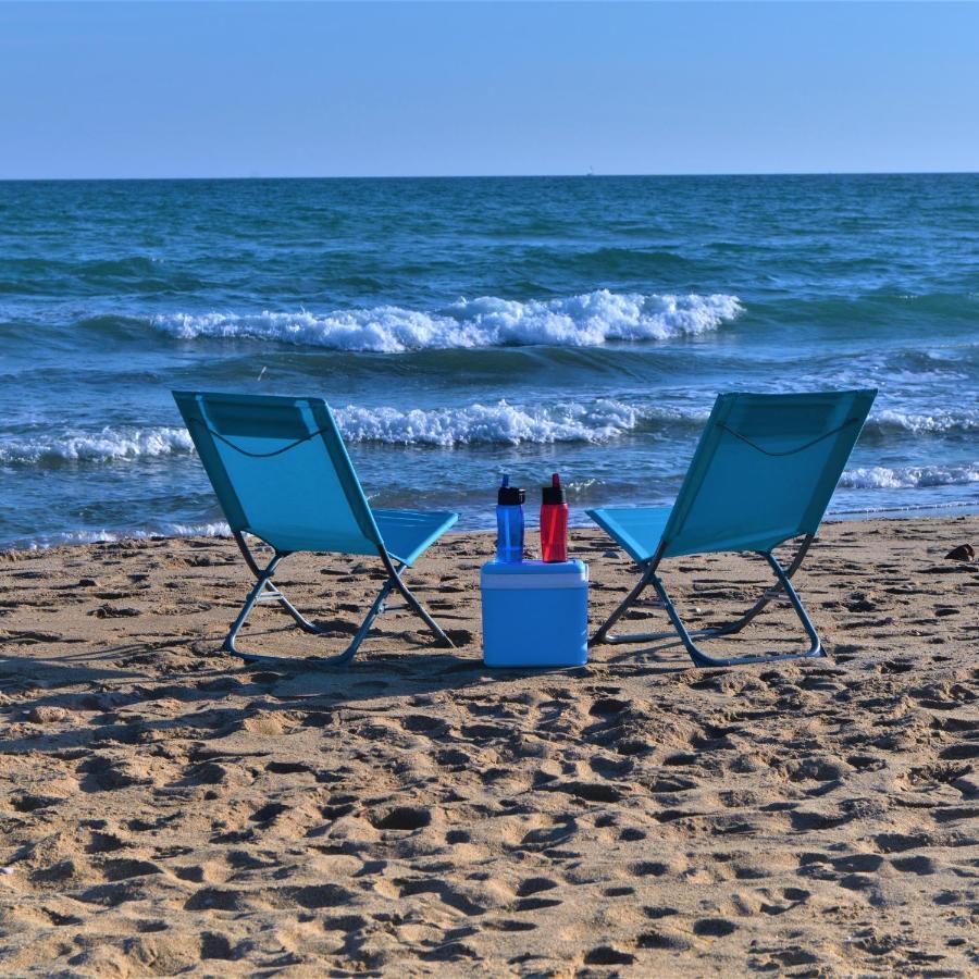 Apartment Big Privat Terrace Calafell Beach Free Parking Eksteriør billede